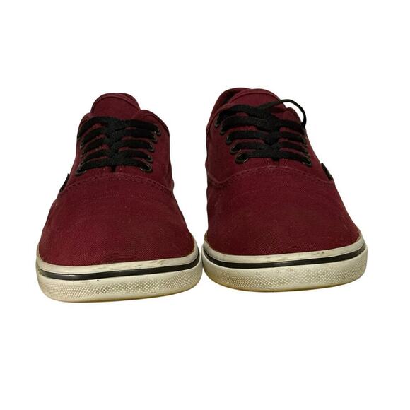 Vans Authentic Burgundy Canvas Sneakers Women's Size 8.5 Low Top Skate Sneakers - Picture 2 of 9